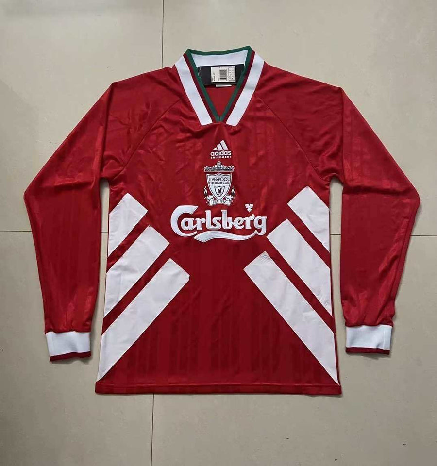 Maillot Liverpool 1993/95 Manches Longues Rétro