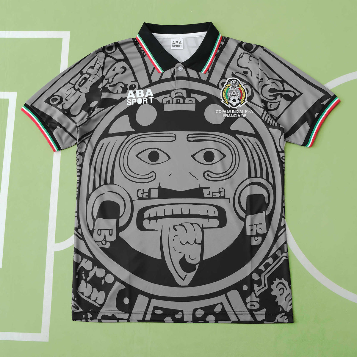 Maillot Mexique 1998 Extérieur Rétro