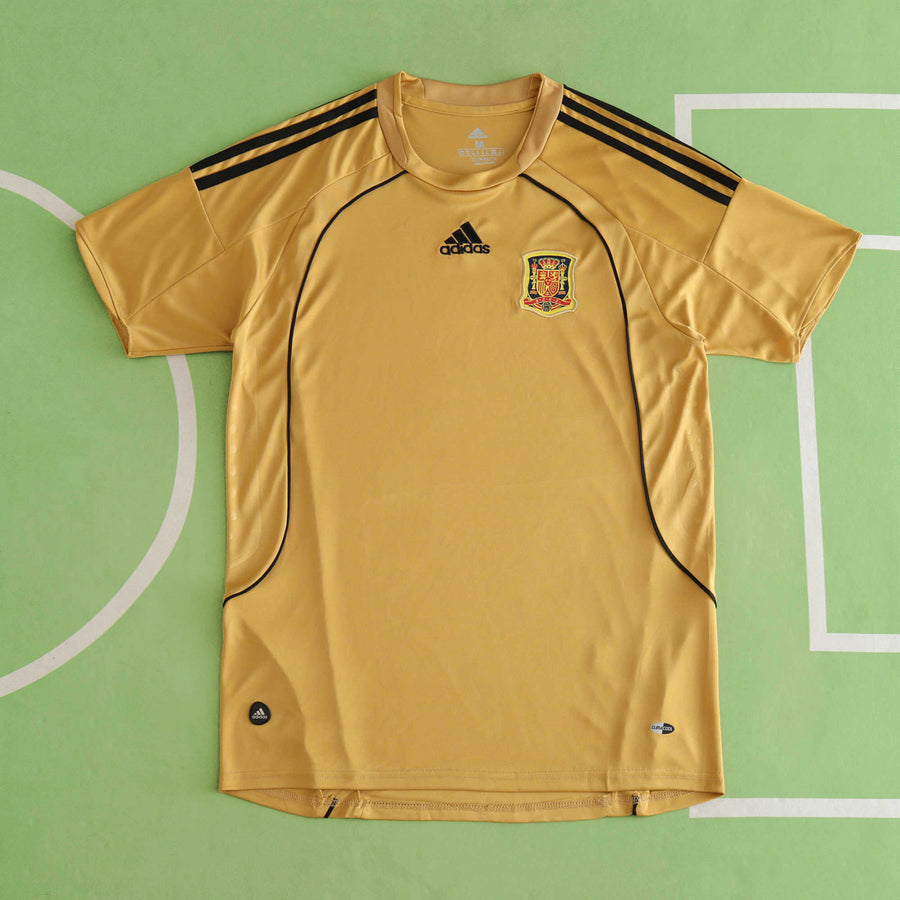 Maillot Espagne 2008 Extérieur Rétro