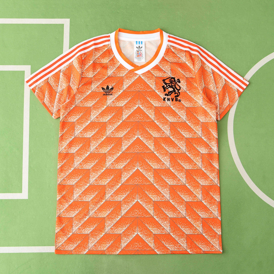 Maillot Pays-Bas 1988 Domicile Rétro