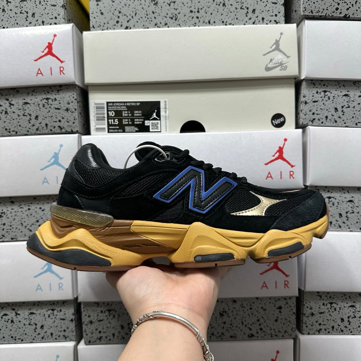 New Balance 9060 'Noir Camel'