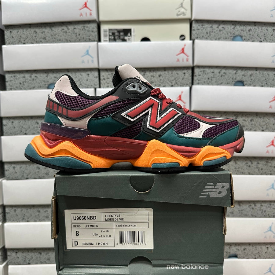 New Balance 9060 'Bordeaux Orange Multicolore'