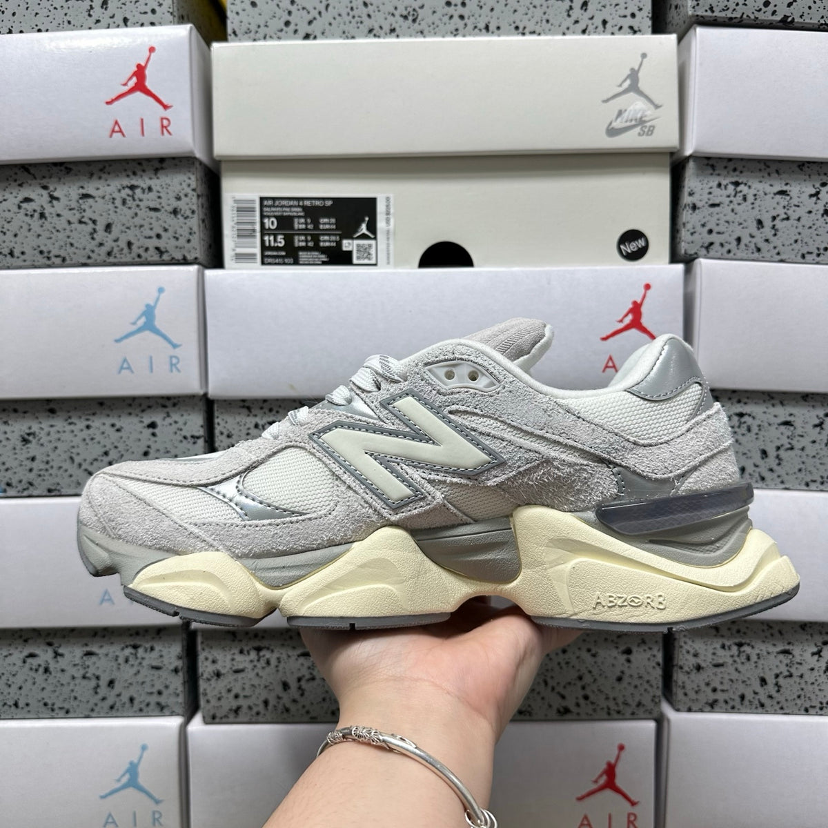 New Balance 9060 'Gris Clair Daim'