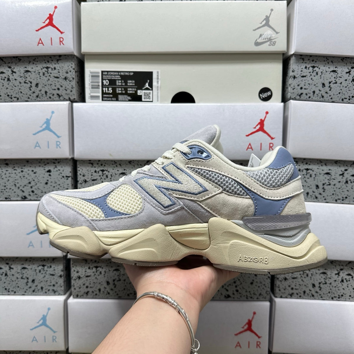 New Balance 9060 'Gris Bleu Lavande'