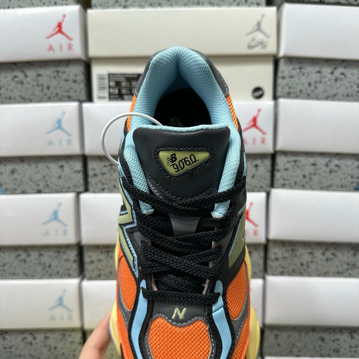 New Balance 9060 'Orange Noir Multicolore'