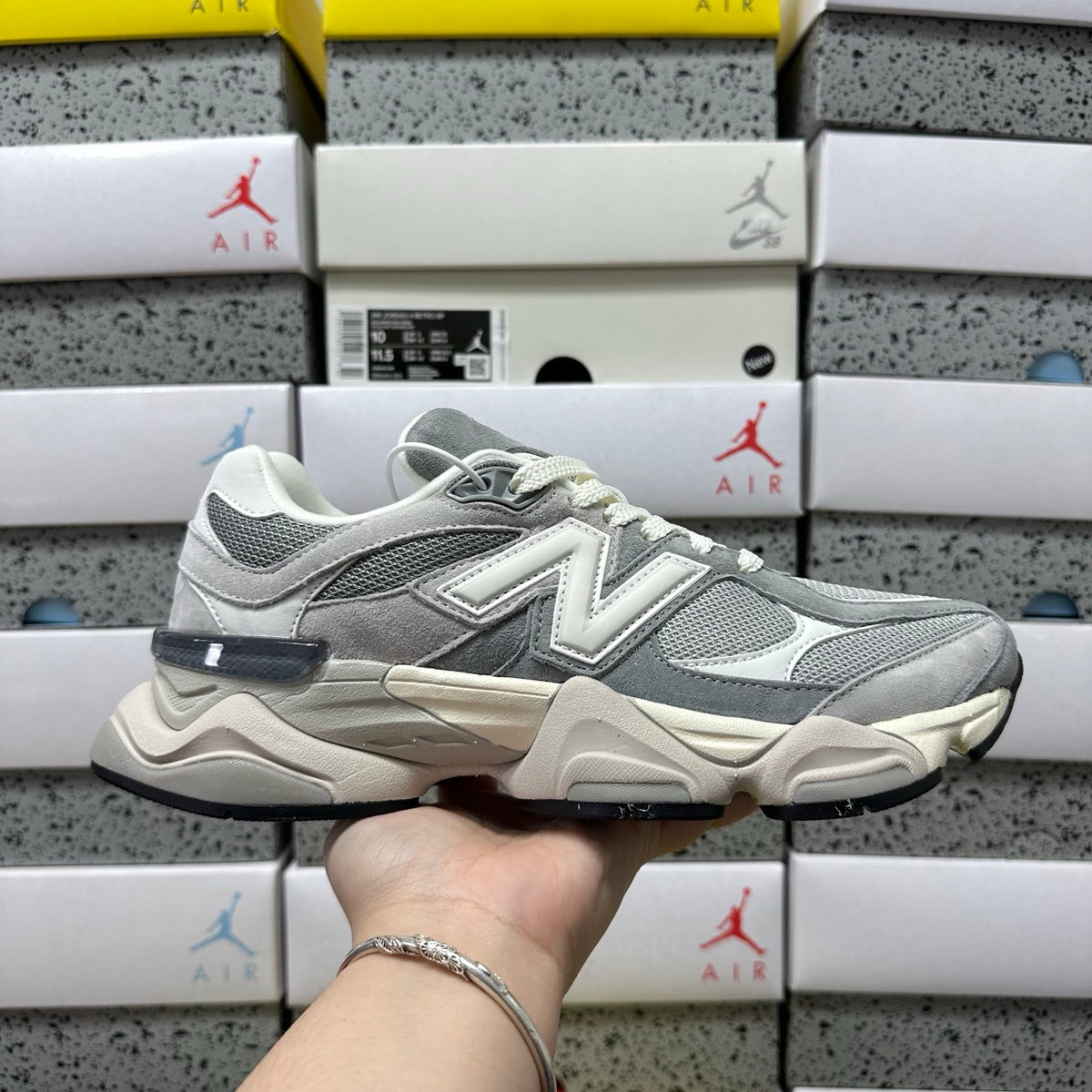 New Balance 9060 'Gris Clair Argent'