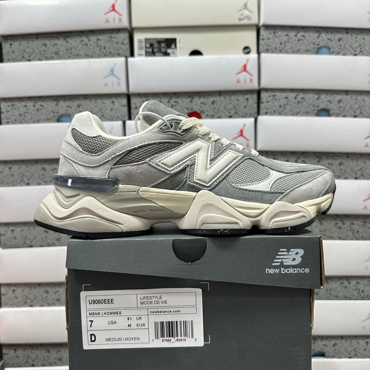 New Balance 9060 'Gris Clair Argent'