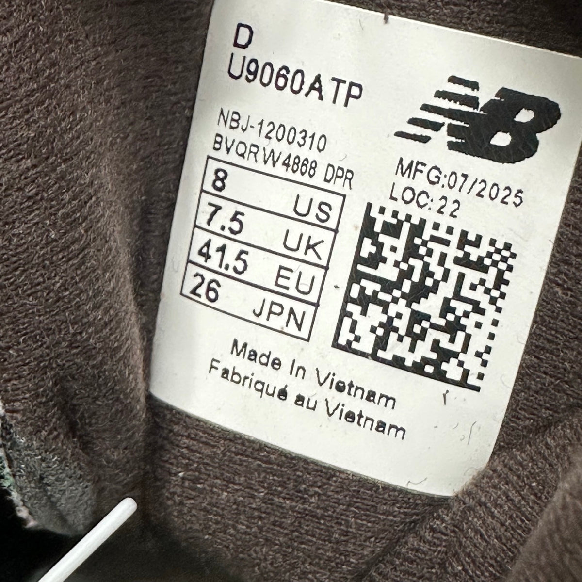 New Balance 9060 'Marron Chocolat Camel'