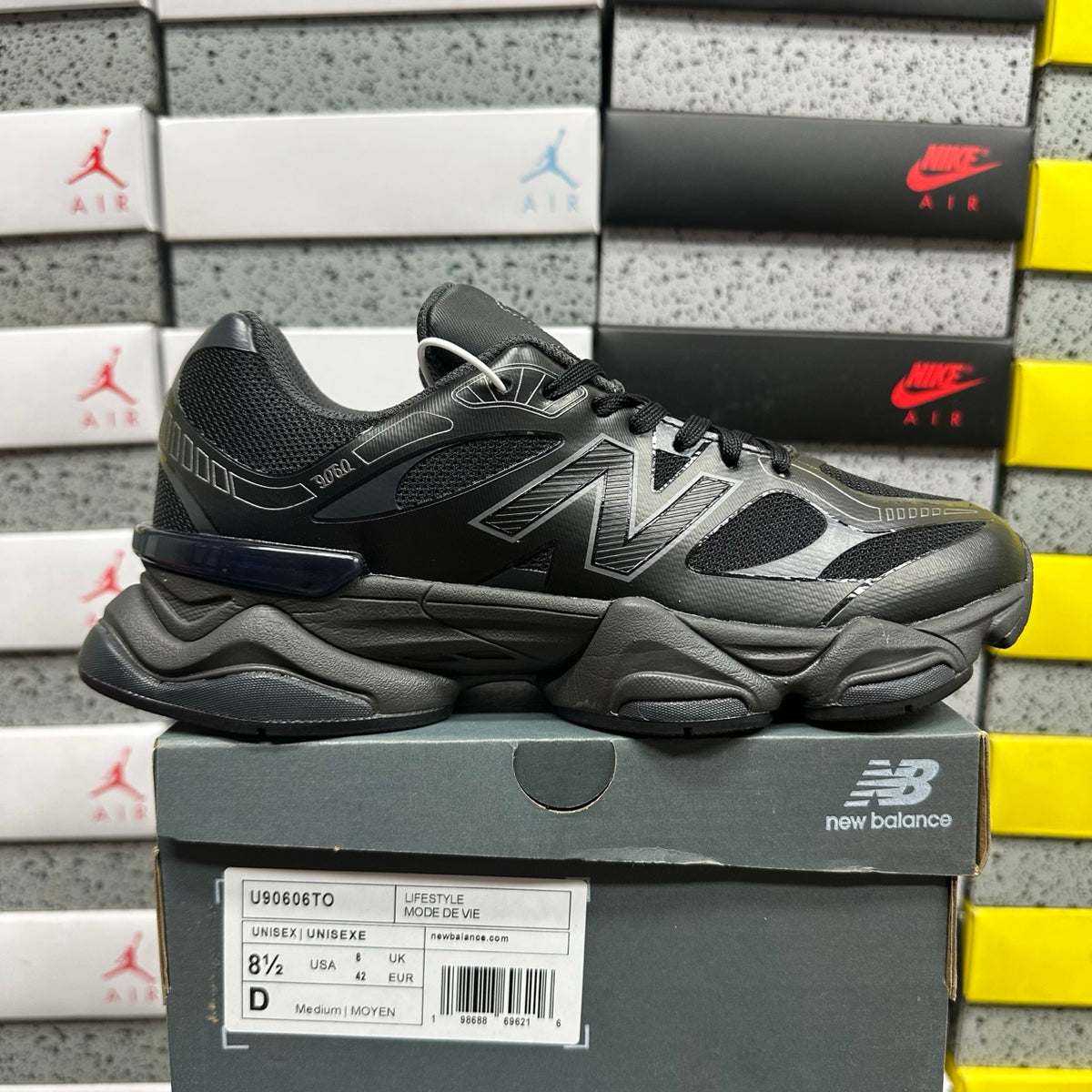 New Balance 9060 'Noir Gris Anthracite'