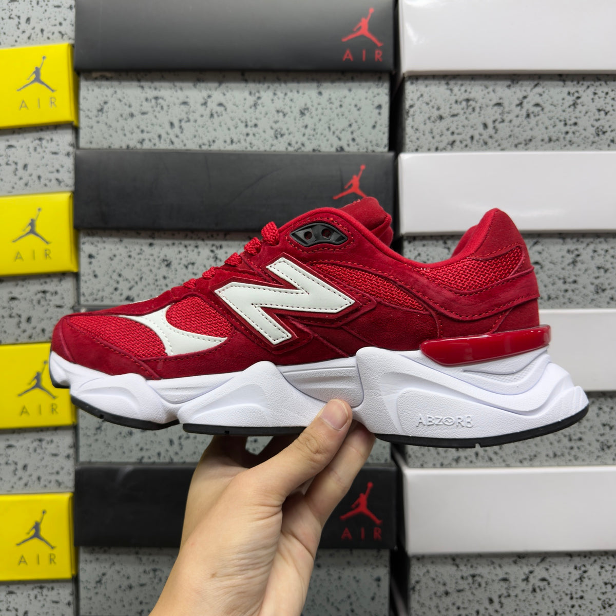 New Balance 9060 'Rouge Blanc'