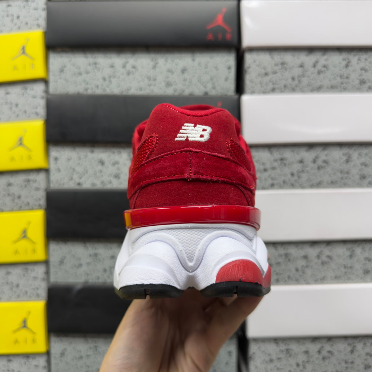 New Balance 9060 'Rouge Blanc'