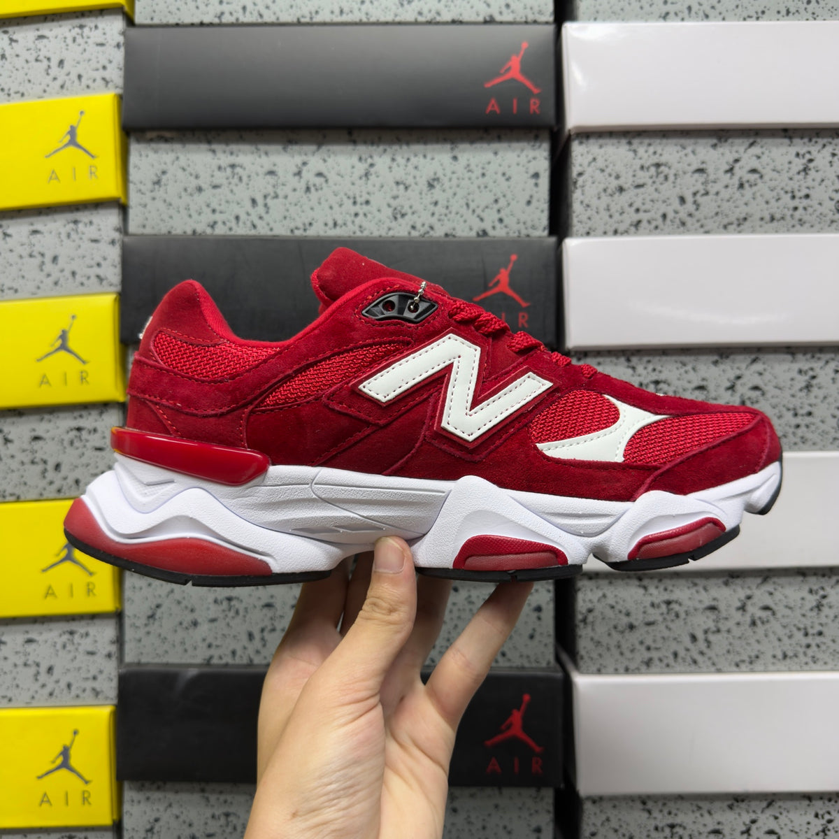 New Balance 9060 'Rouge Blanc'