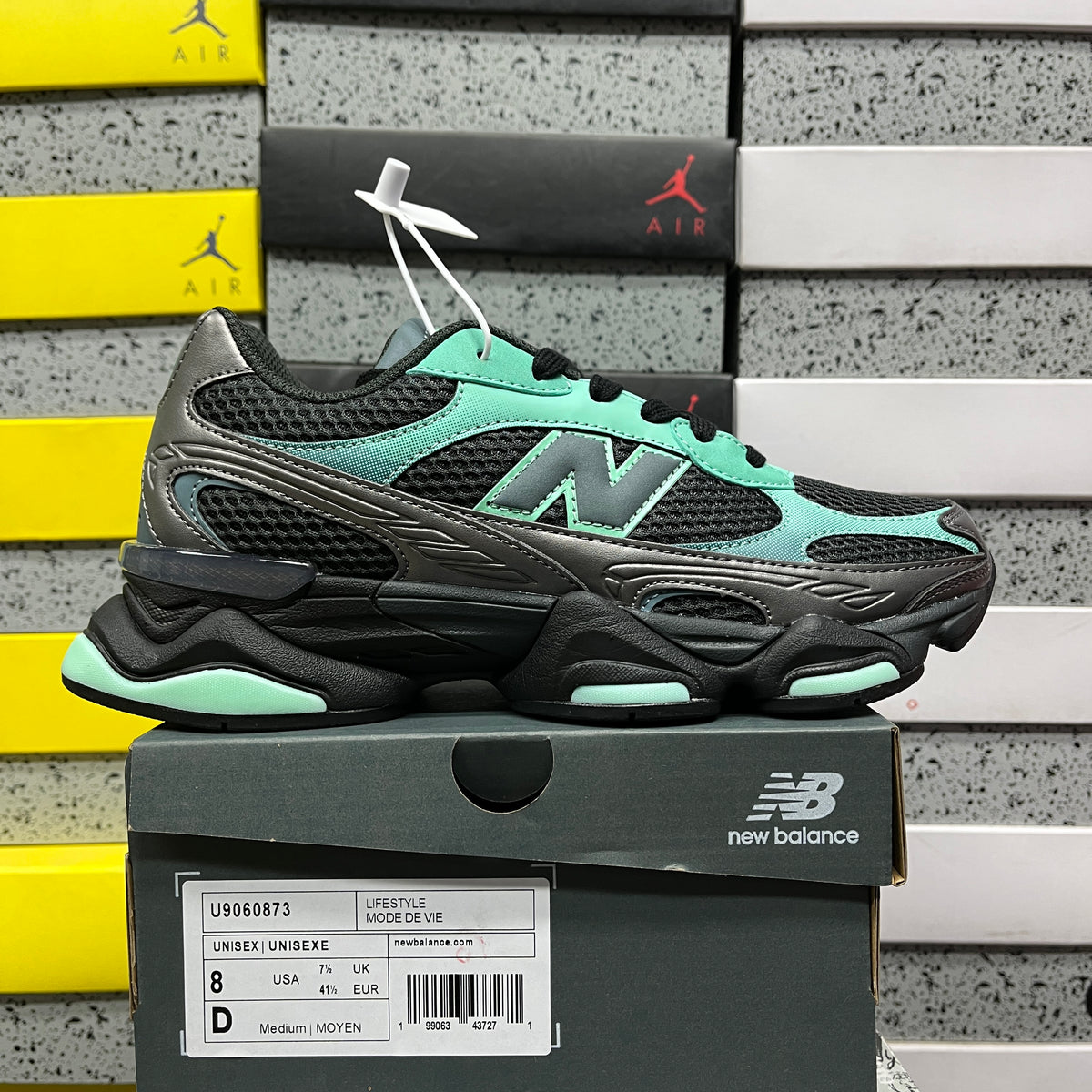 New Balance 9060 'Noir Turquoise'