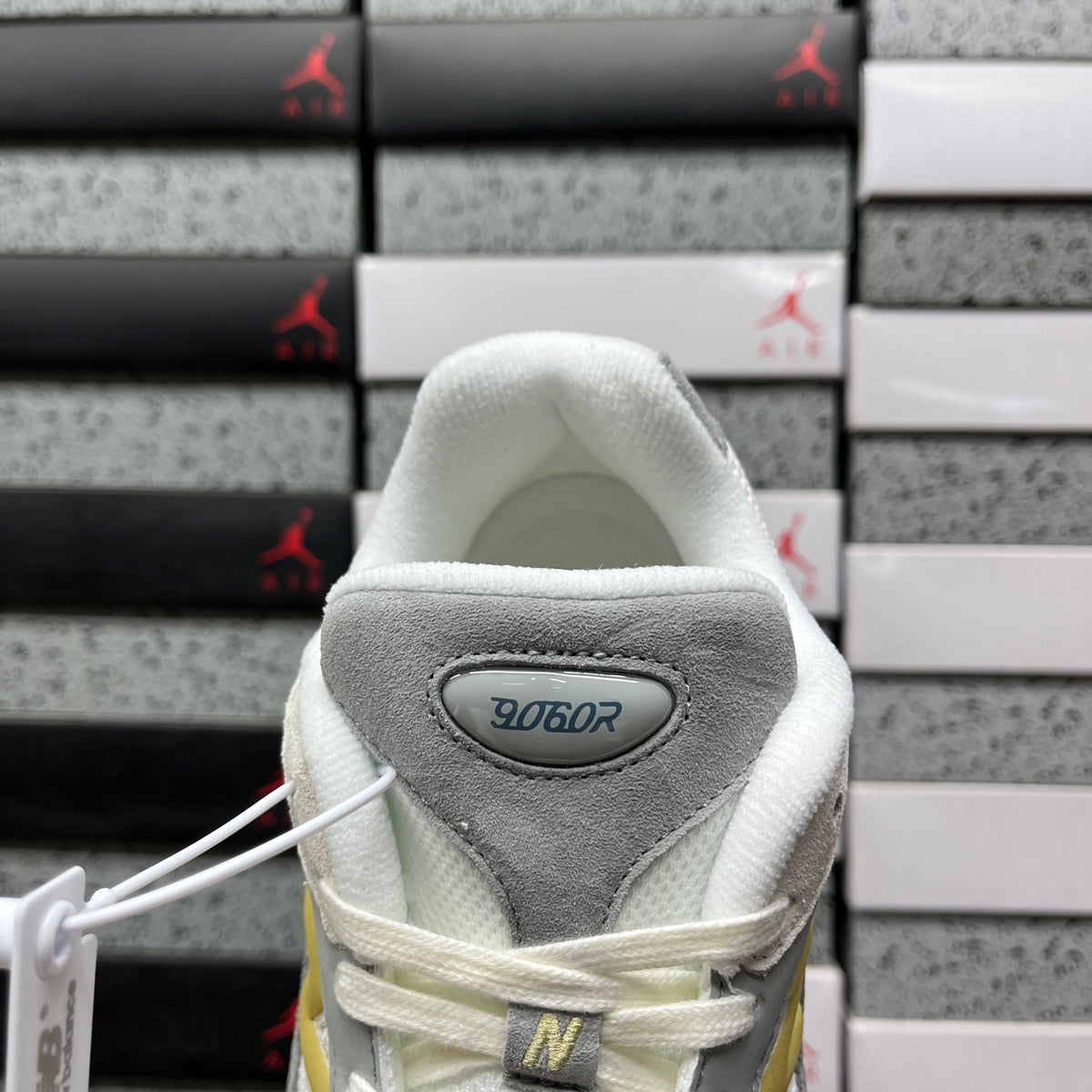 New Balance 9060 'Blanc Gris Jaune'