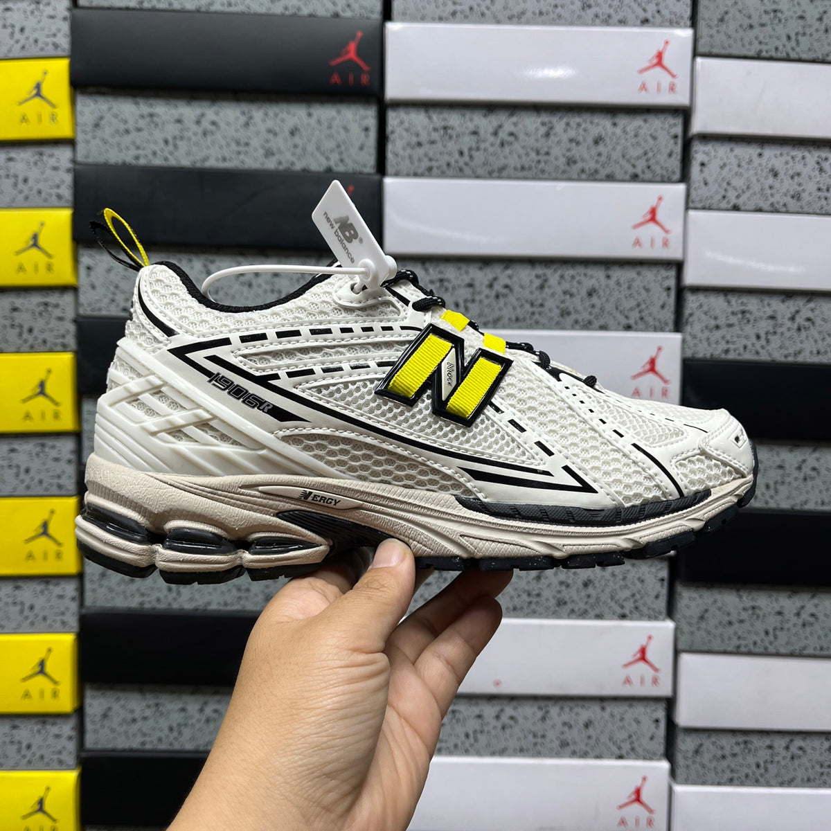 New Balance 1906R 'Blanc Jaune Ganni'