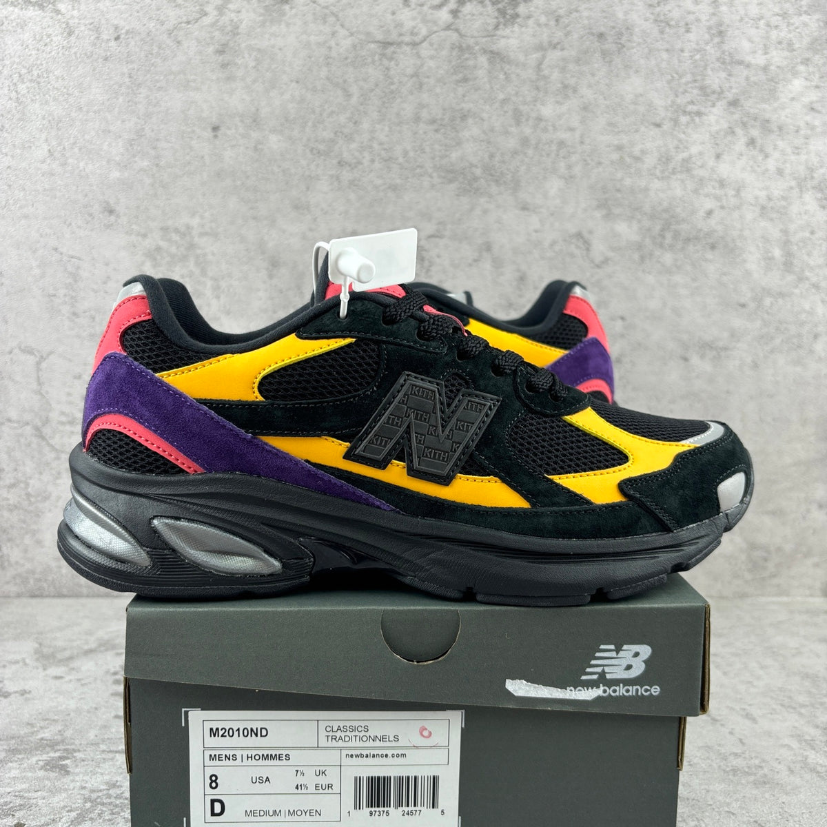 New Balance 2010 'Noir Jaune Violet'