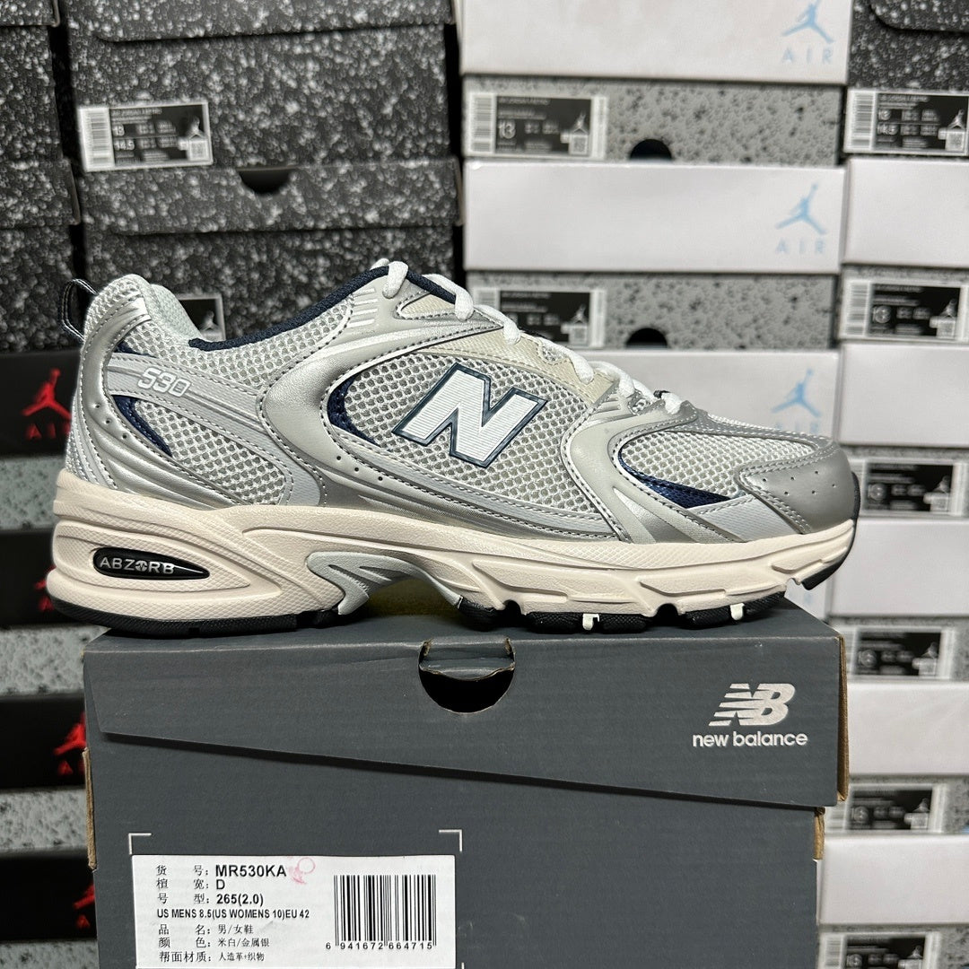 New Balance 530 'Argent Bleu Marine'