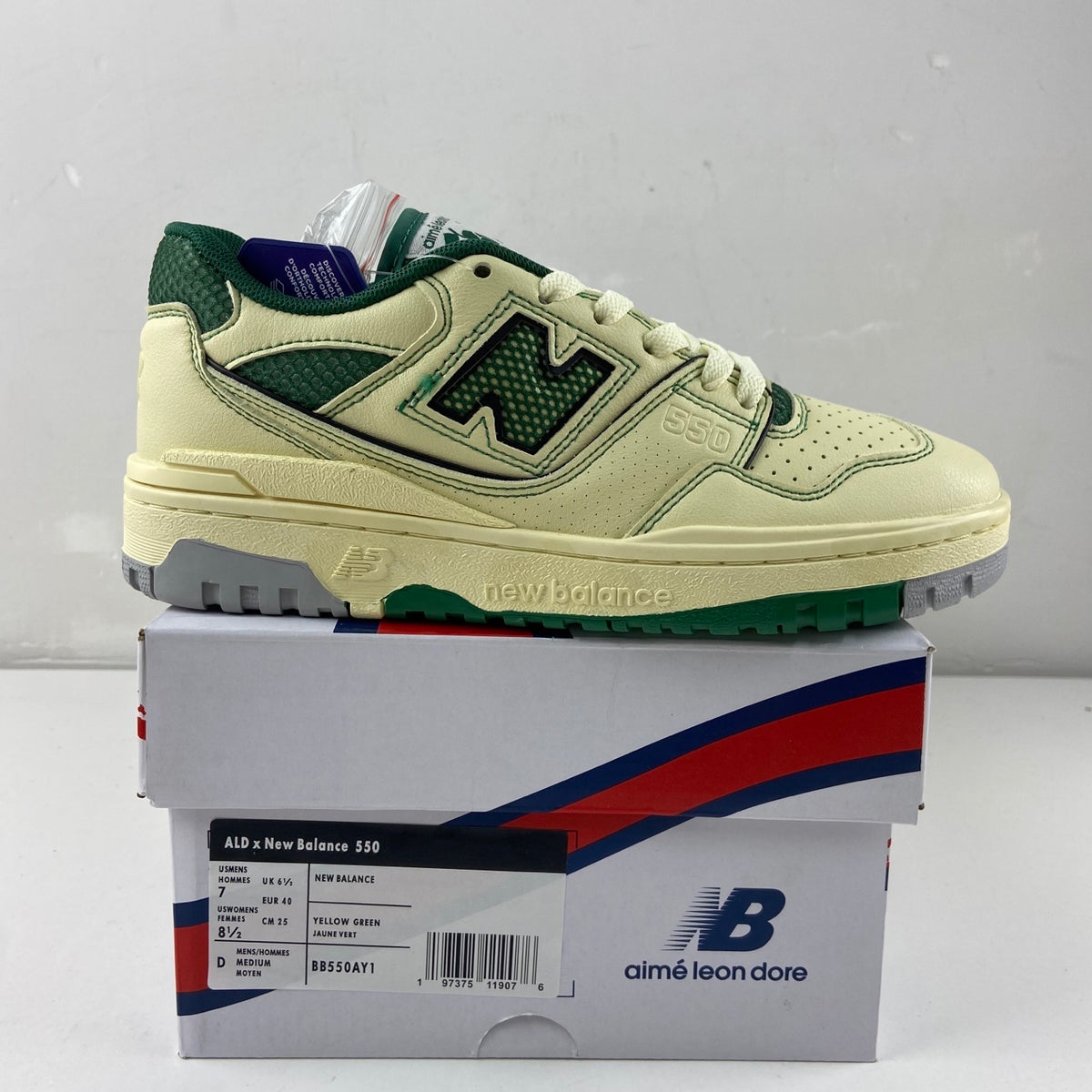 New Balance 550 'Crème Vert'
