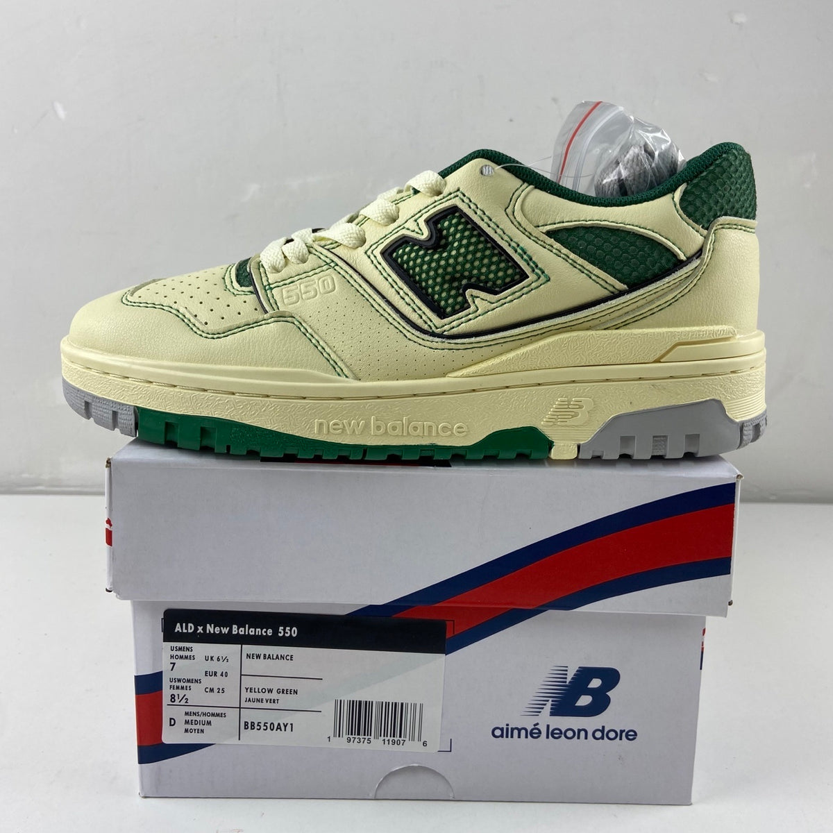 New Balance 550 'Crème Vert'