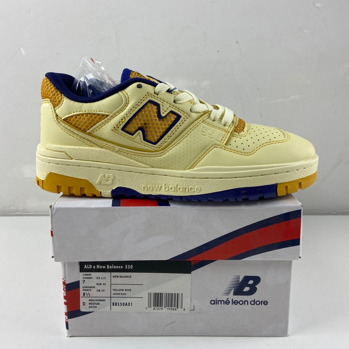 New Balance 550 'Jaune Doré Bleu'