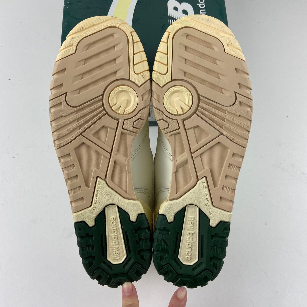 New Balance 550 'Blanc Doré Vert'