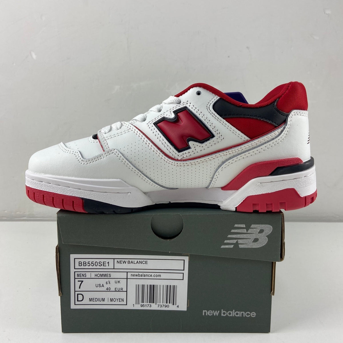 New Balance 550 'Blanc Rouge'