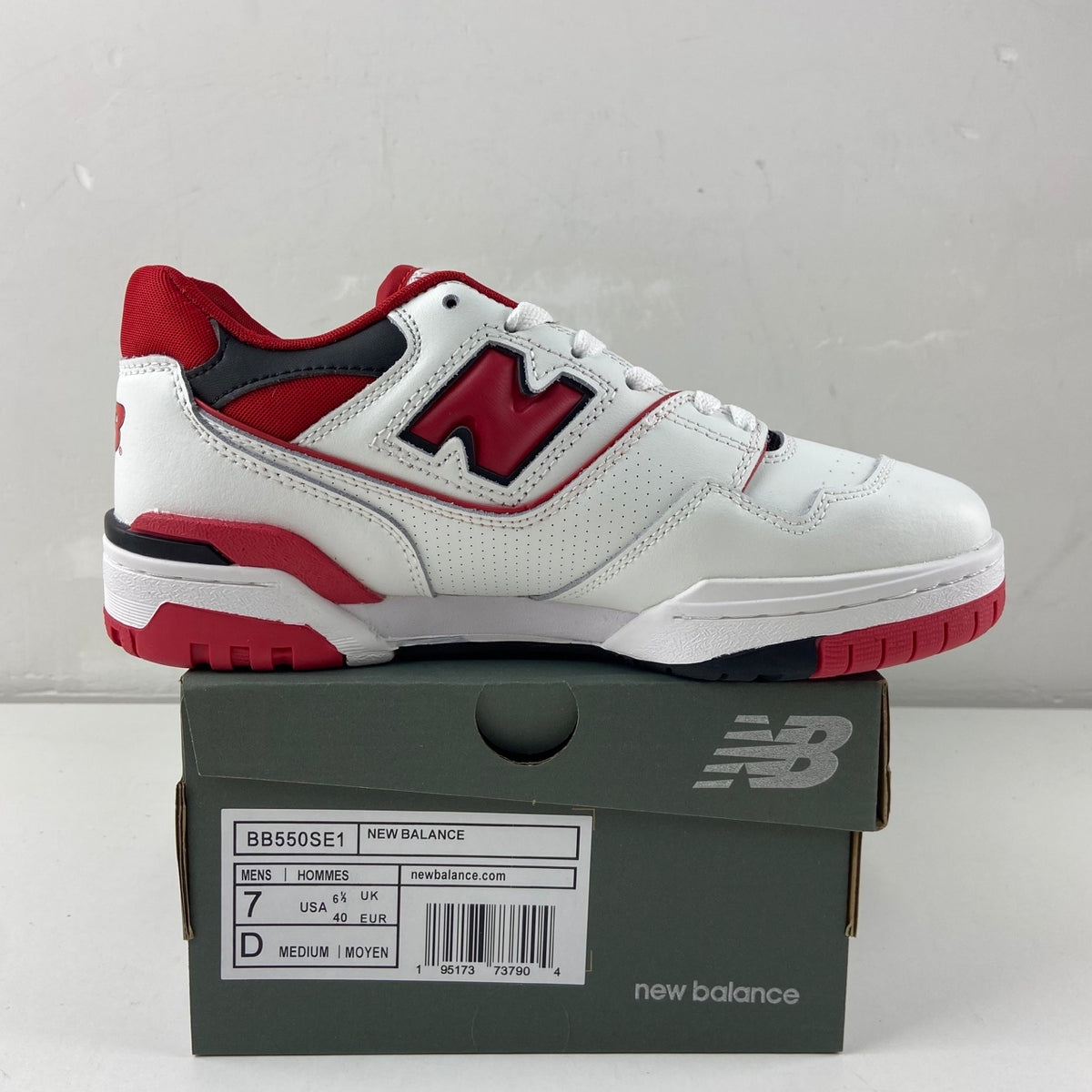New Balance 550 'Blanc Rouge'