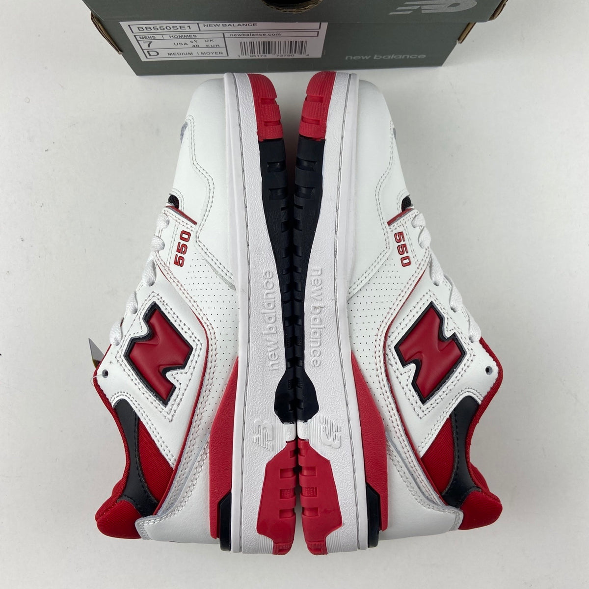 New Balance 550 'Blanc Rouge'