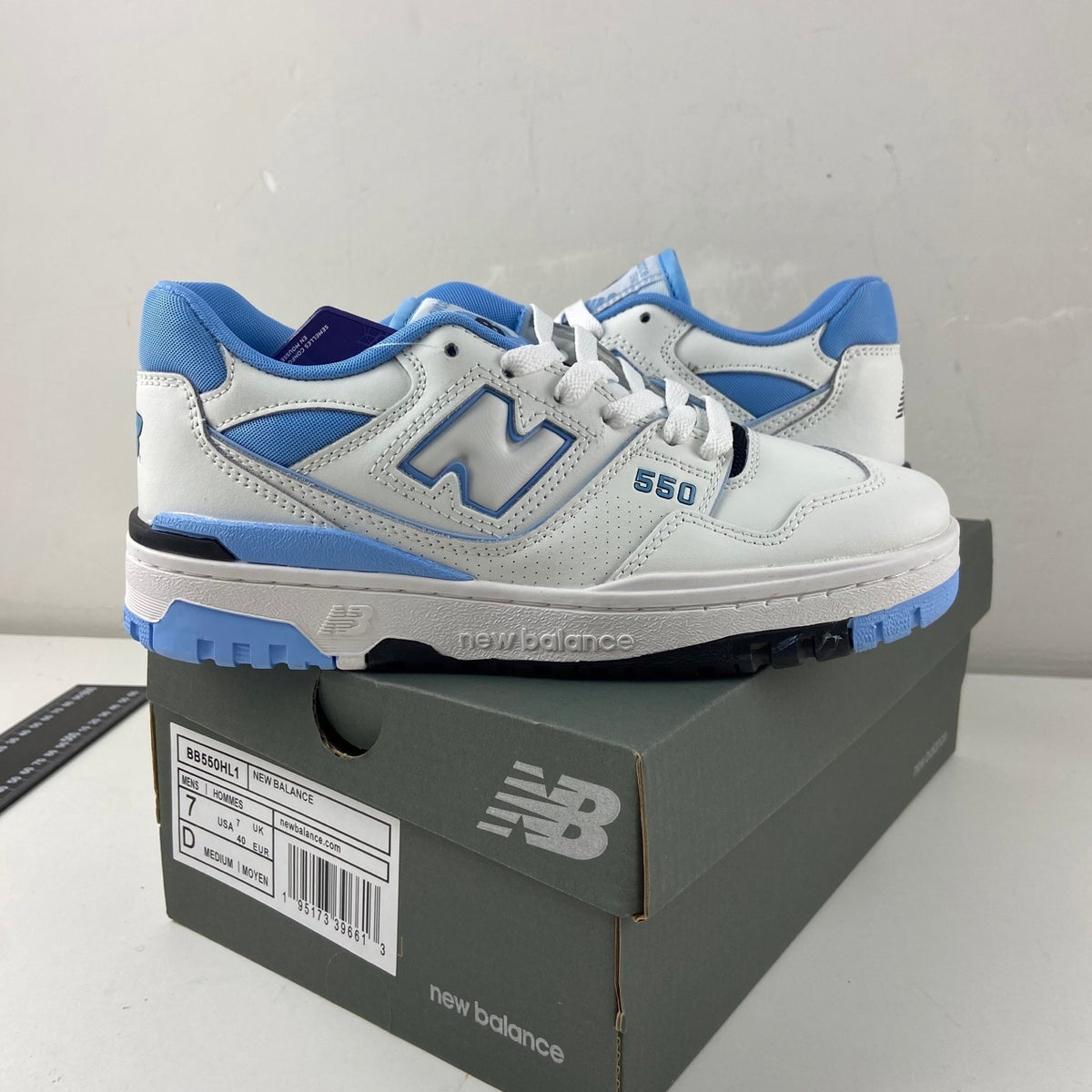 New Balance 550 'Blanc Bleu Ciel Pastel'