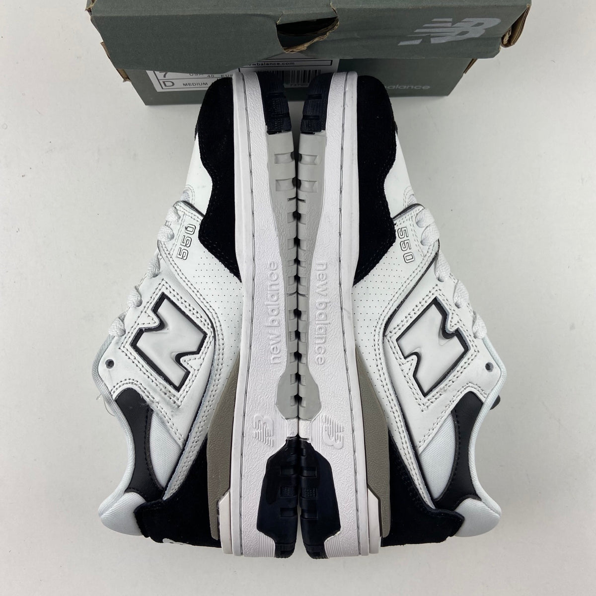 New Balance 550 'Blanc Noir Gris'
