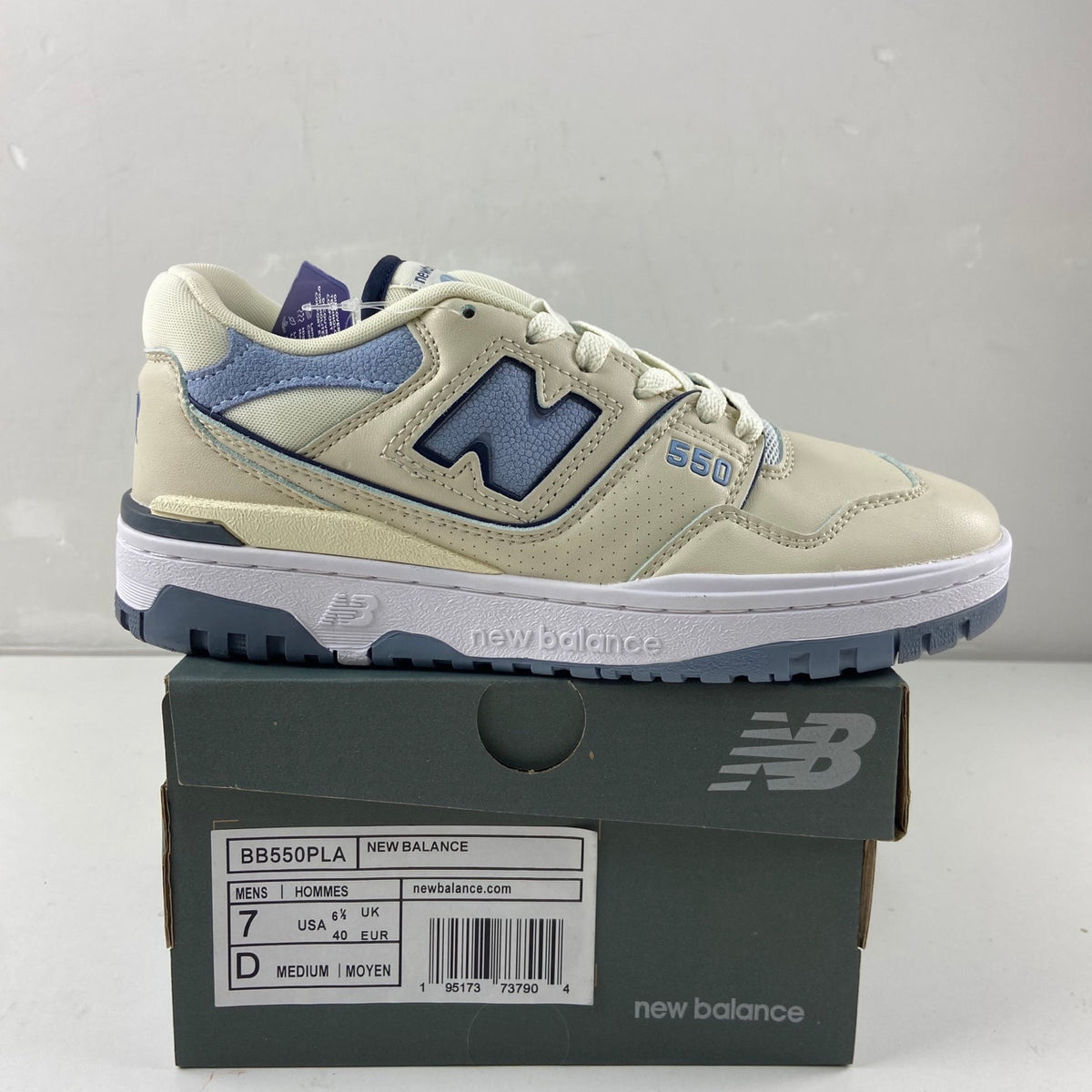 New Balance 550 'Blanc Bleu Gris'