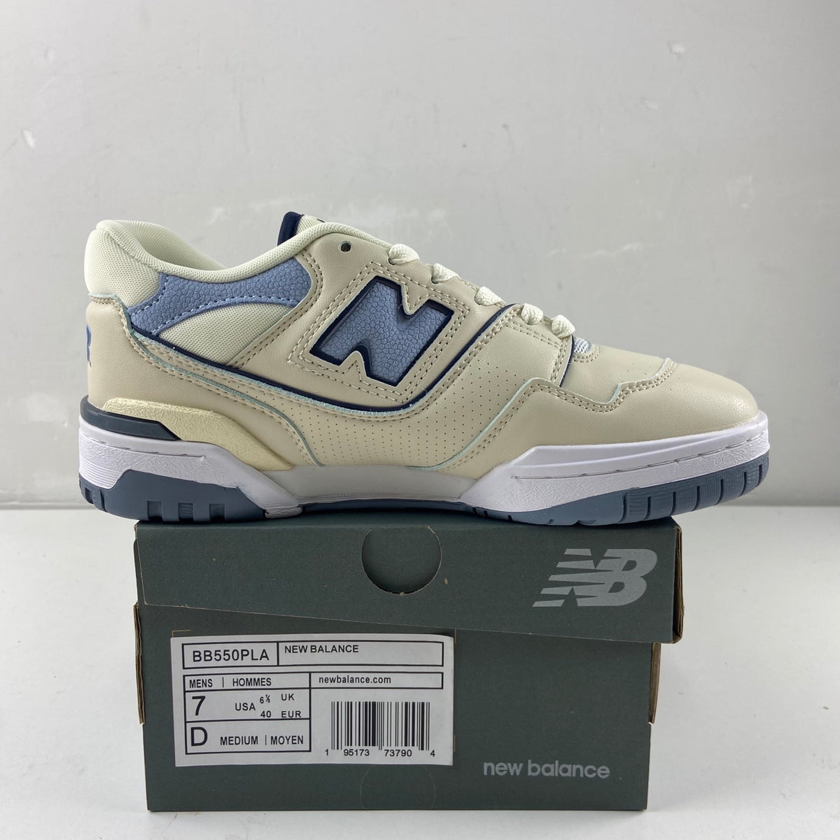 New Balance 550 'Blanc Bleu Gris'