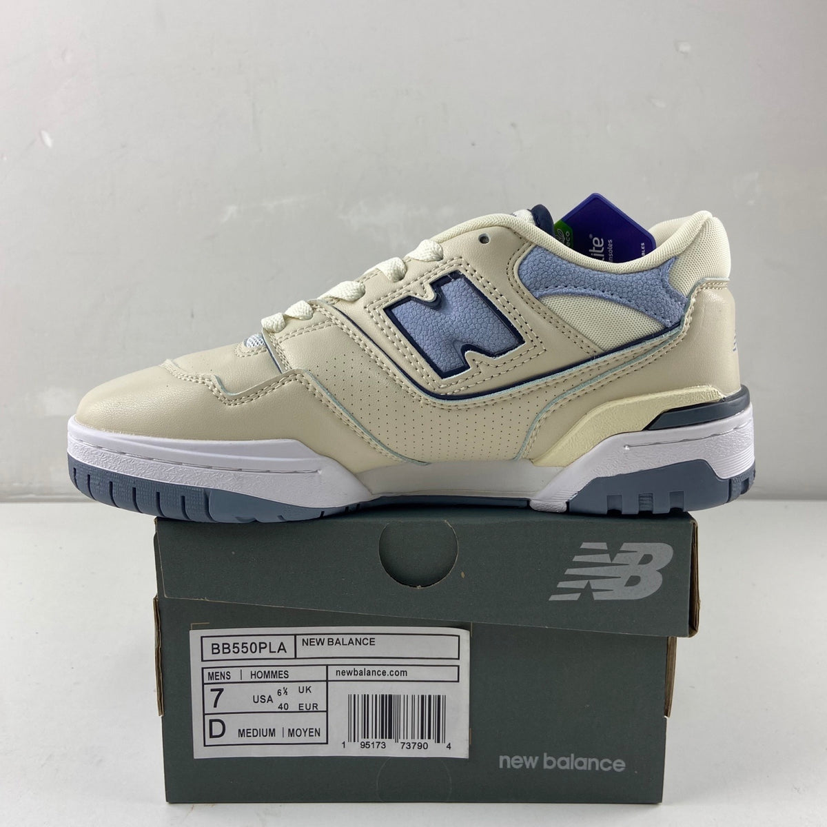 New Balance 550 'Blanc Bleu Gris'