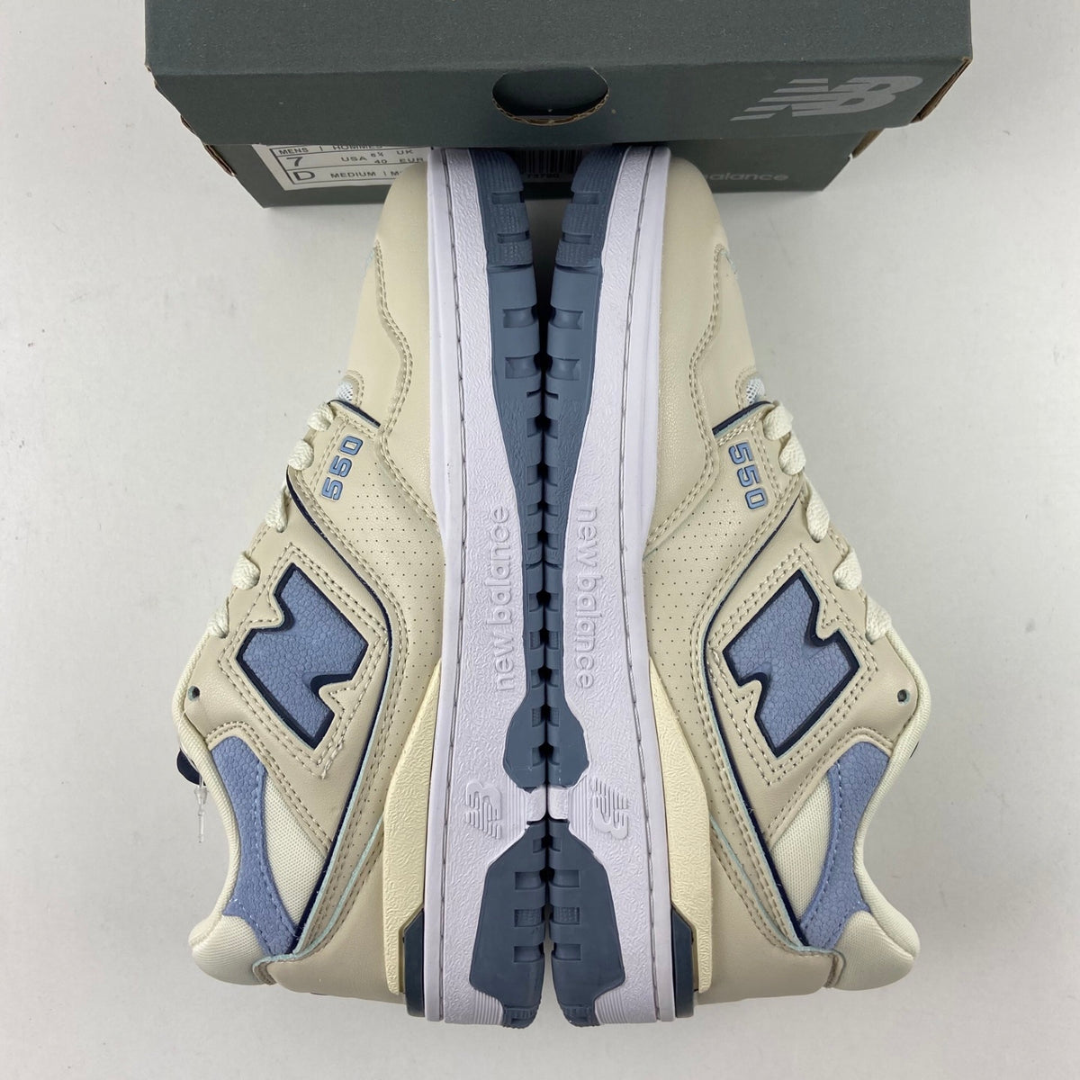 New Balance 550 'Blanc Bleu Gris'