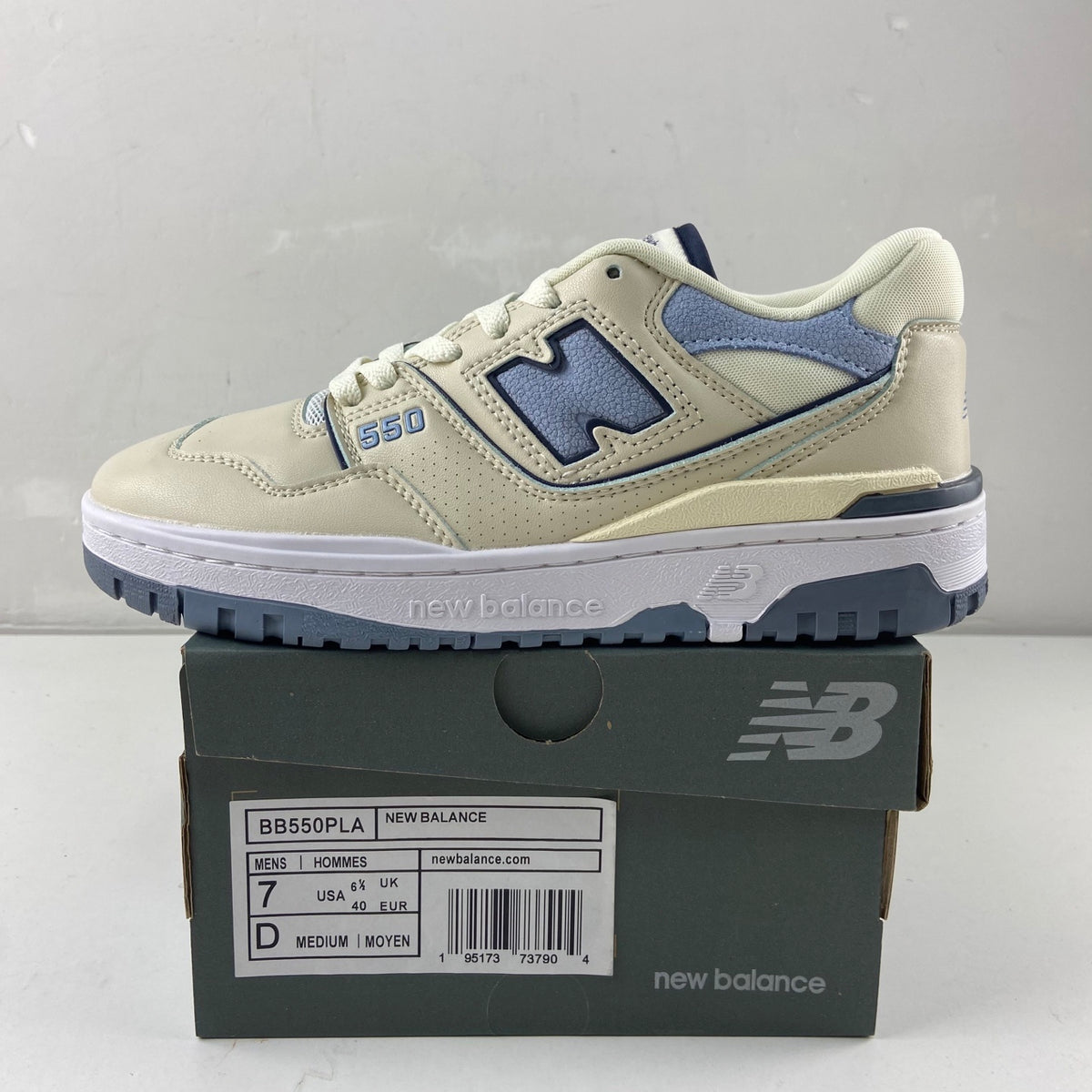 New Balance 550 'Blanc Bleu Gris'