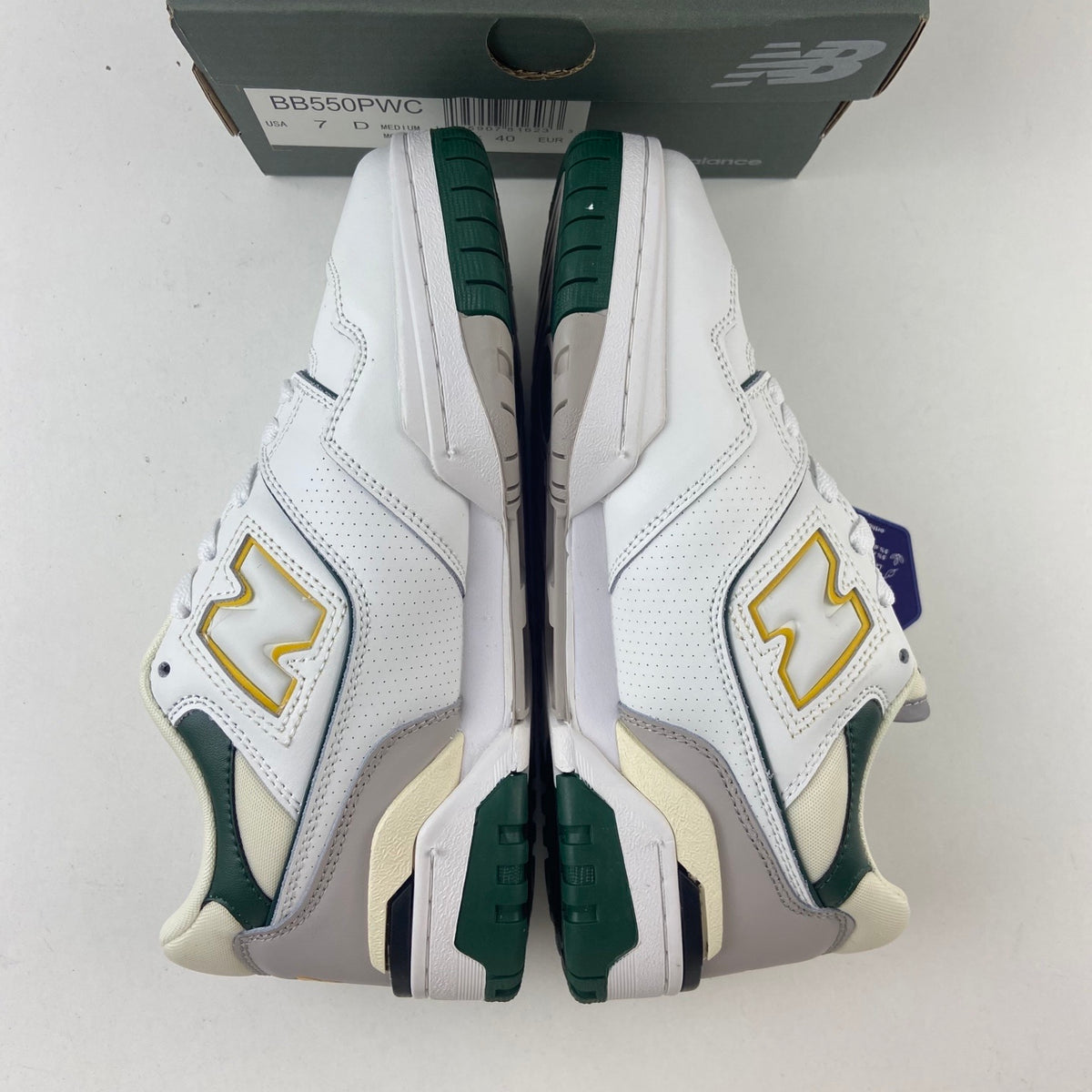 New Balance 550 'Blanc Vert Jaune'