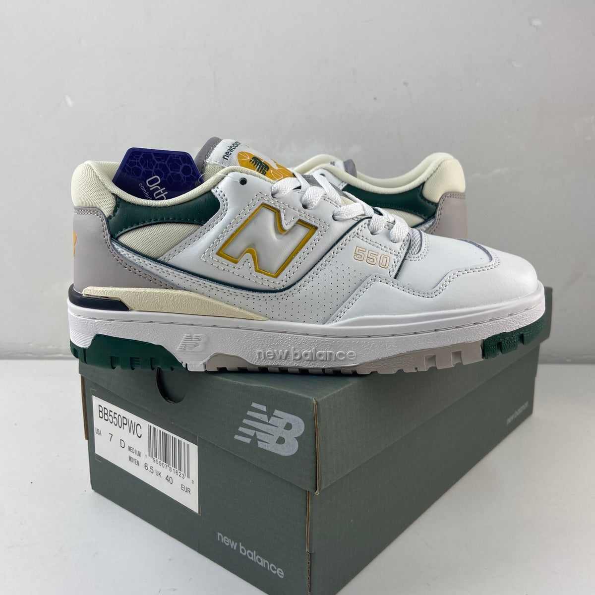 New Balance 550 'Blanc Vert Jaune'