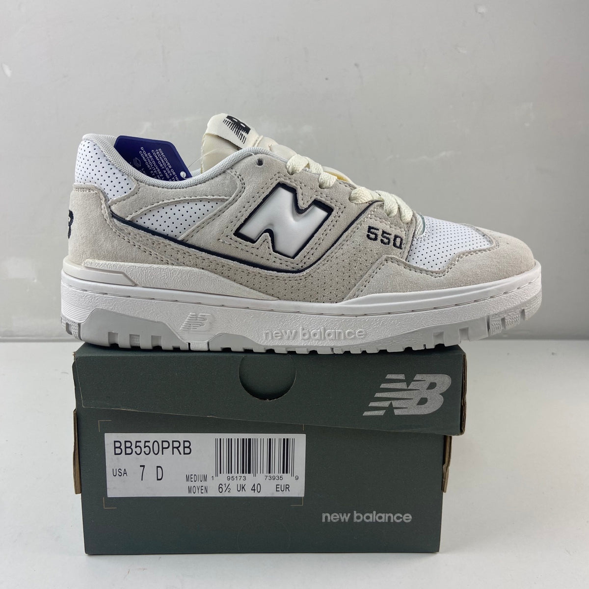 New Balance 550 'Blanc Gris Bleu'
