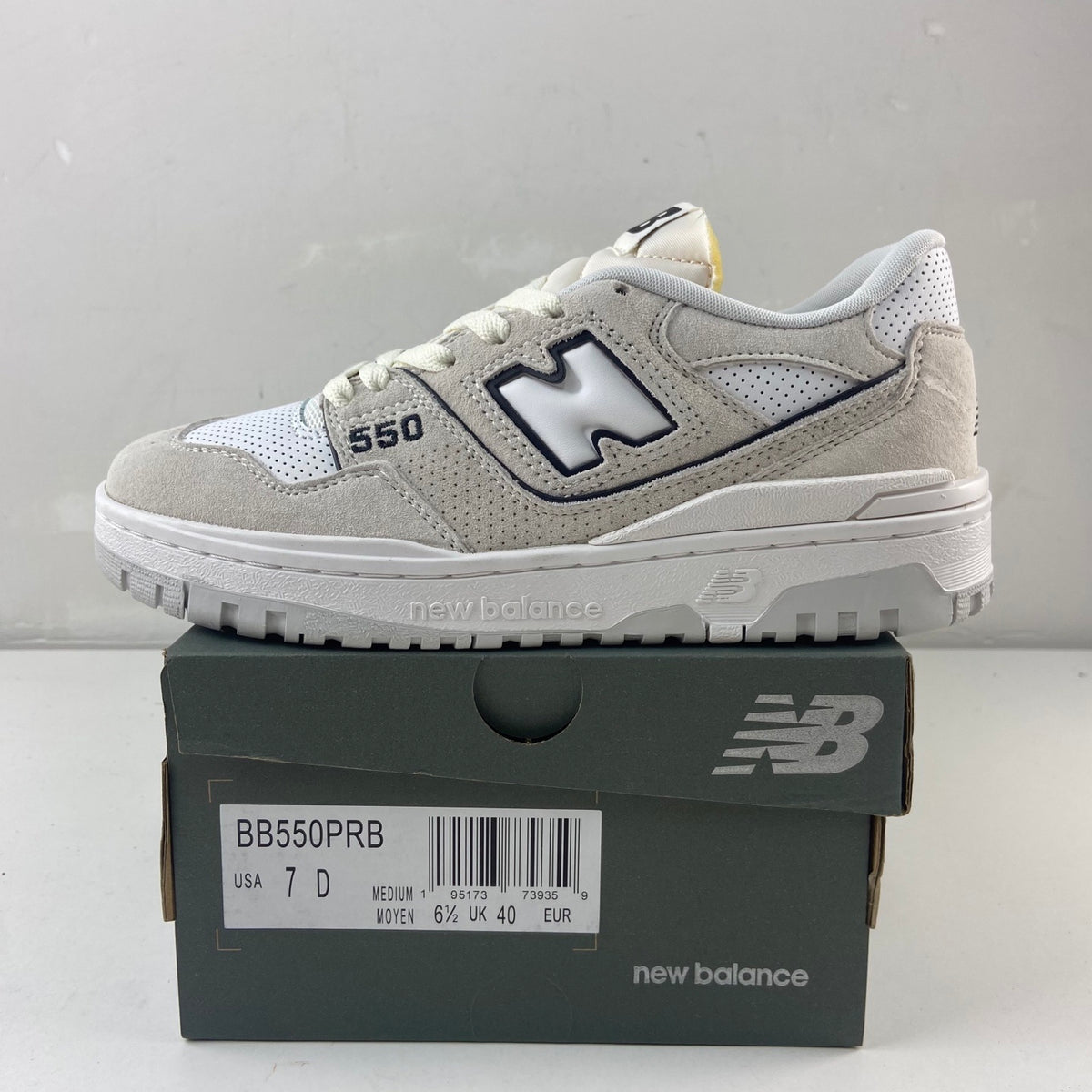 New Balance 550 'Blanc Gris Bleu'