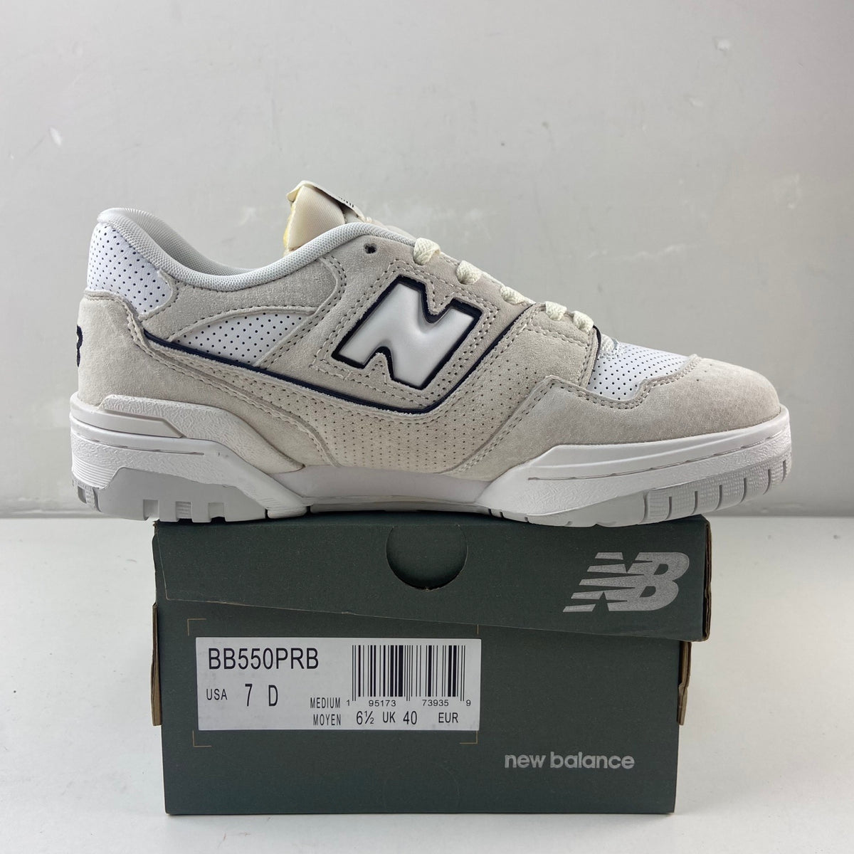 New Balance 550 'Blanc Gris Bleu'