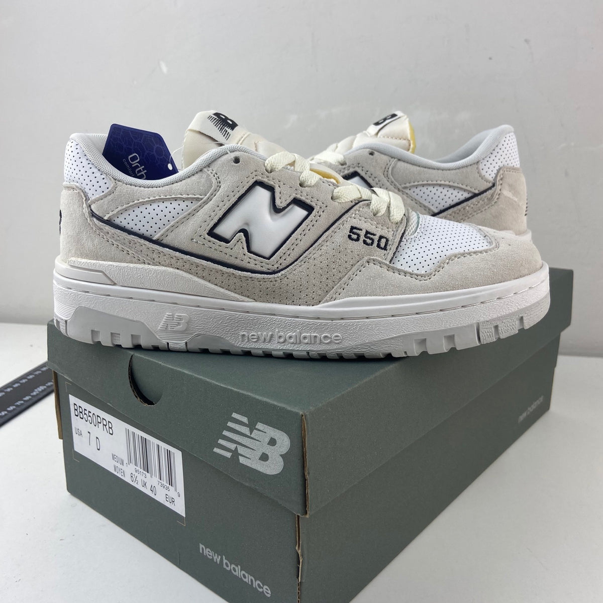 New Balance 550 'Blanc Gris Bleu'