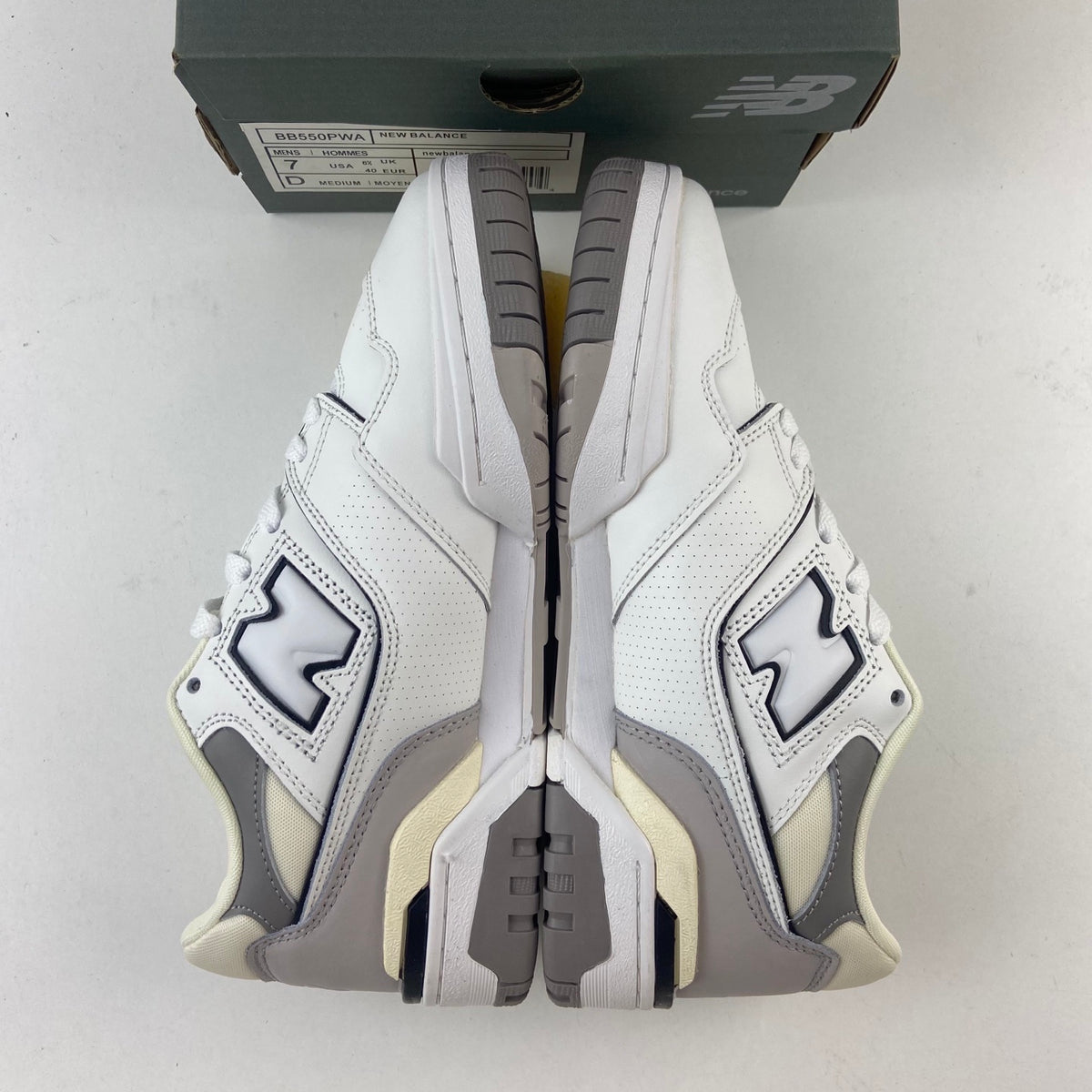 New Balance 550 'Blanc Crème Gris'