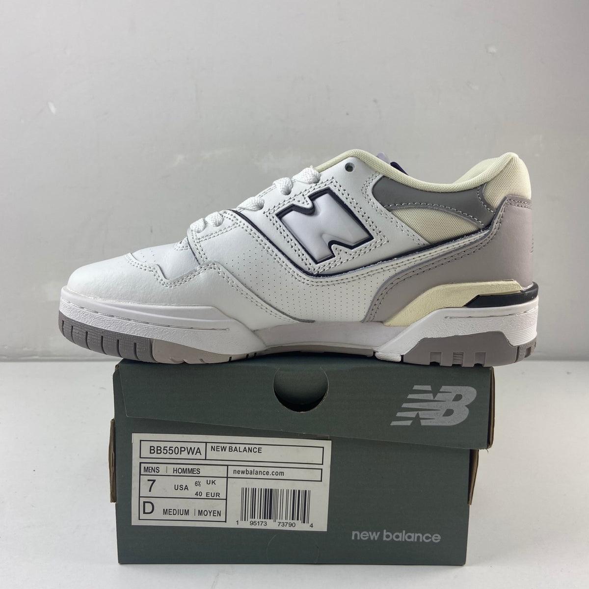 New Balance 550 'Blanc Crème Gris'