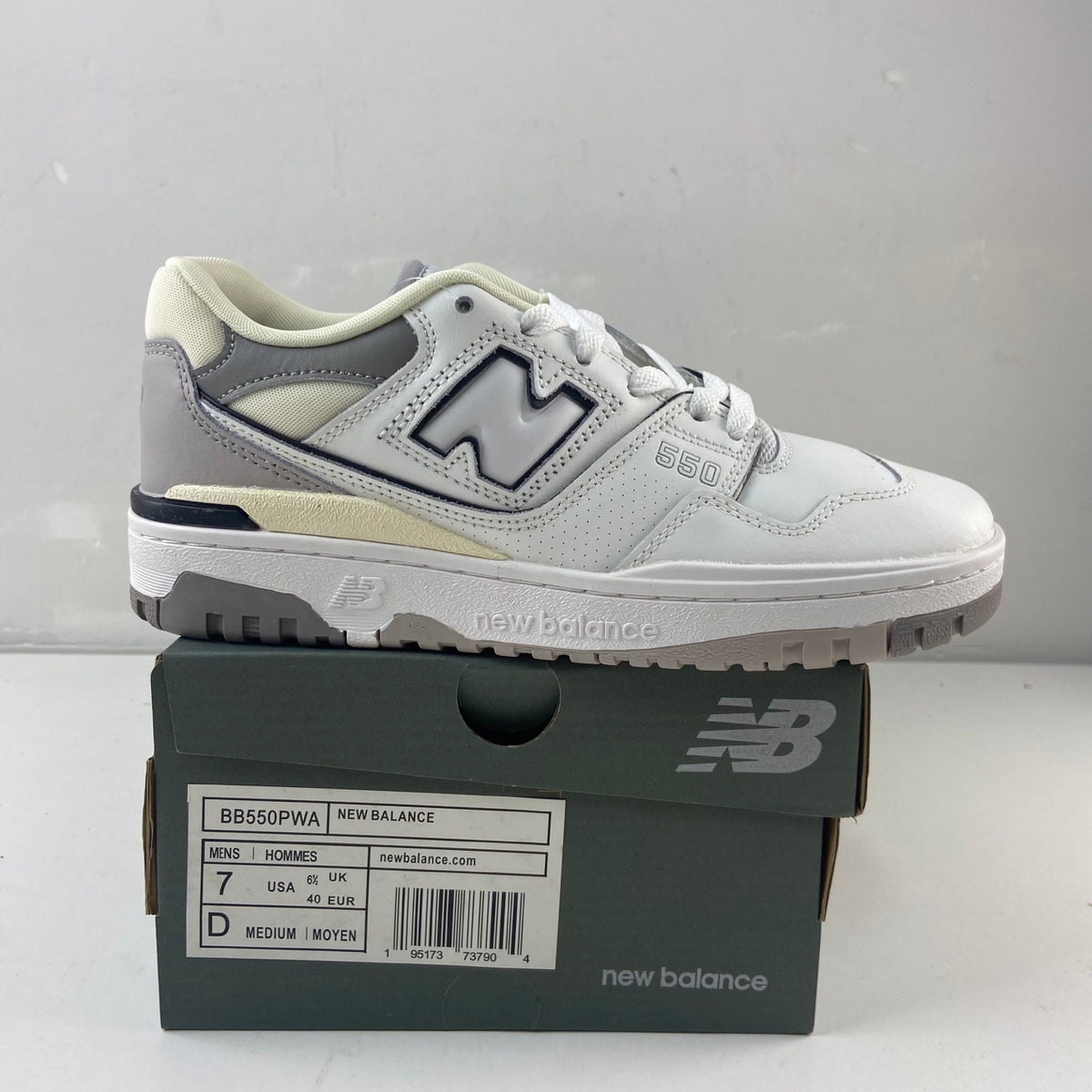 New Balance 550 'Blanc Crème Gris'