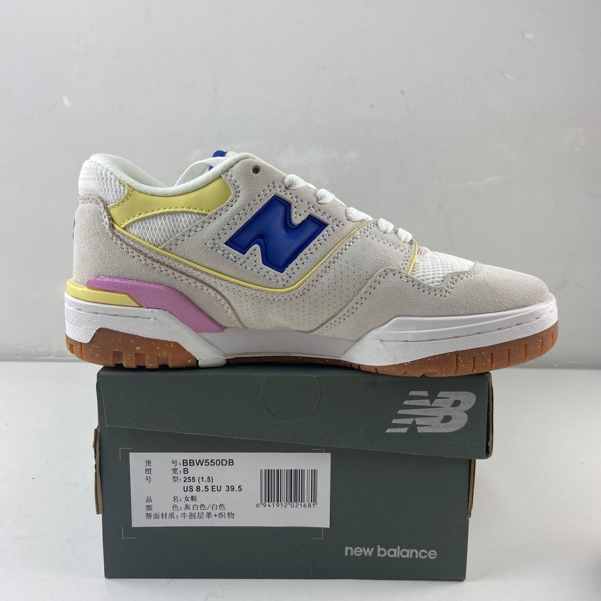 New Balance 550 'Blanc Bleu Rose'