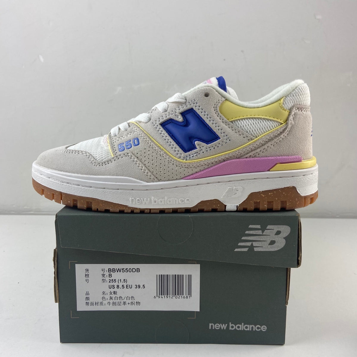 New Balance 550 'Blanc Bleu Rose'