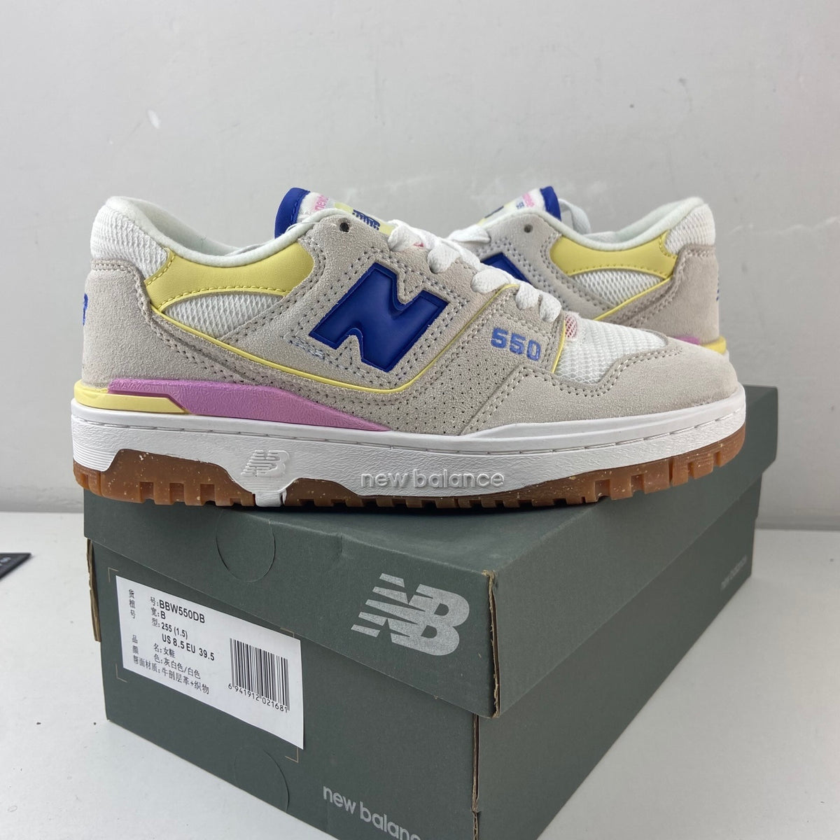 New Balance 550 'Blanc Bleu Rose'