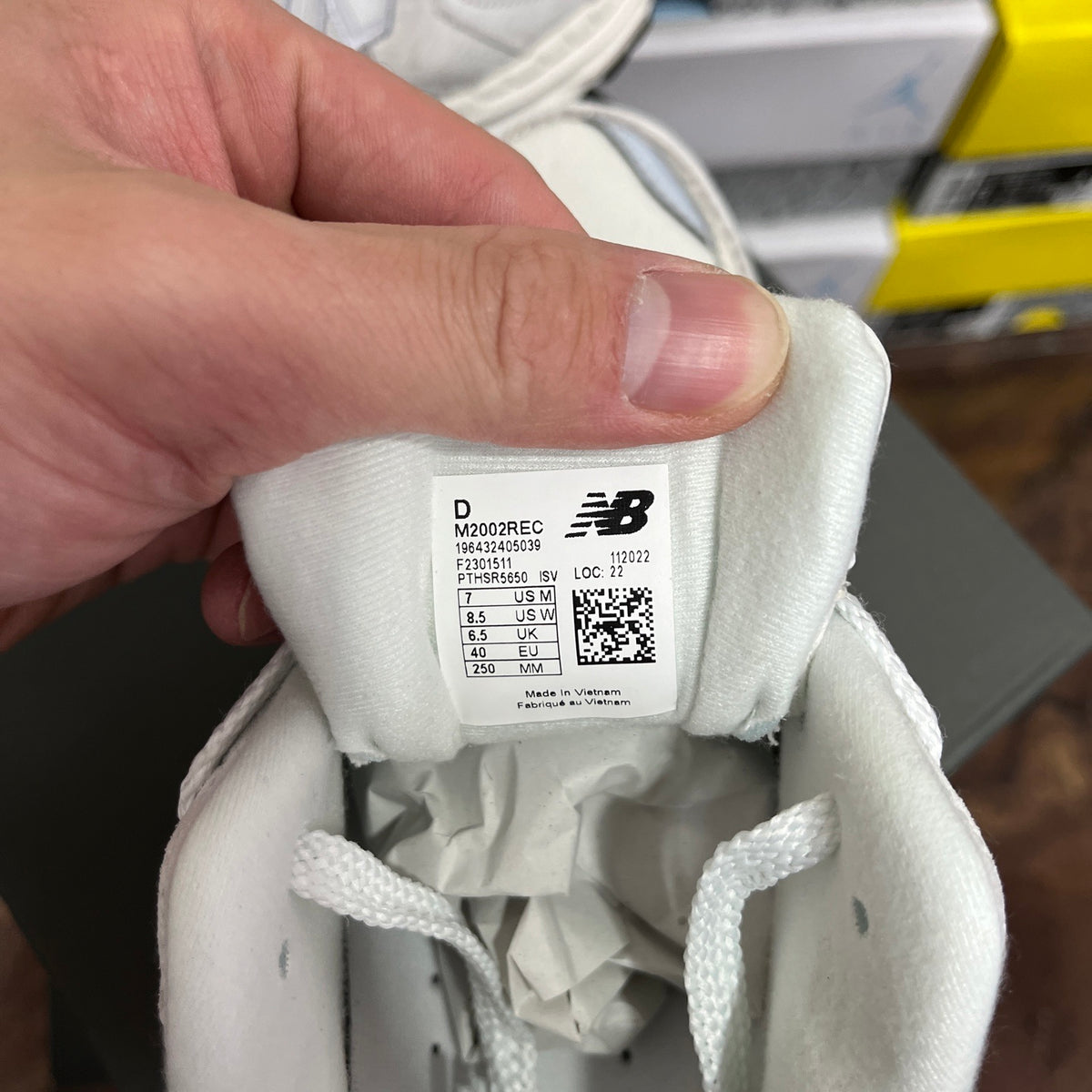 New Balance 2002R 'Blanc Crème'
