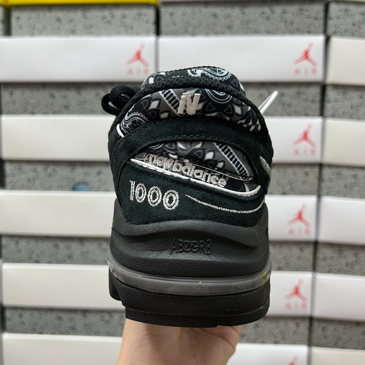 New Balance 1000 'Noir Blanc'