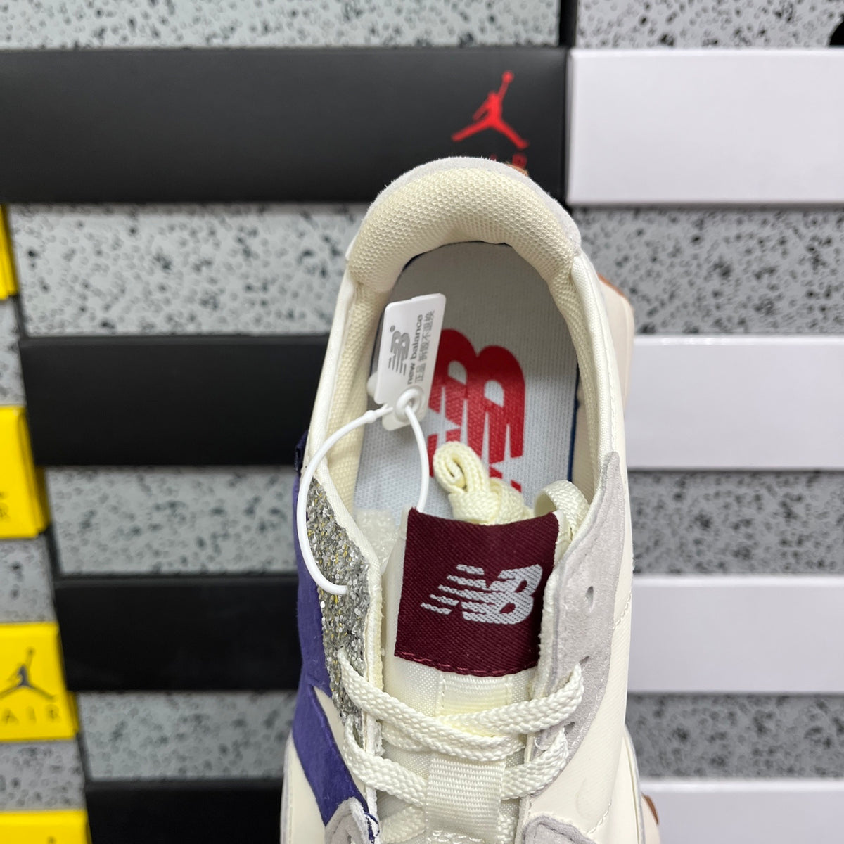 New Balance 327 'Blanc Bleu Violet'